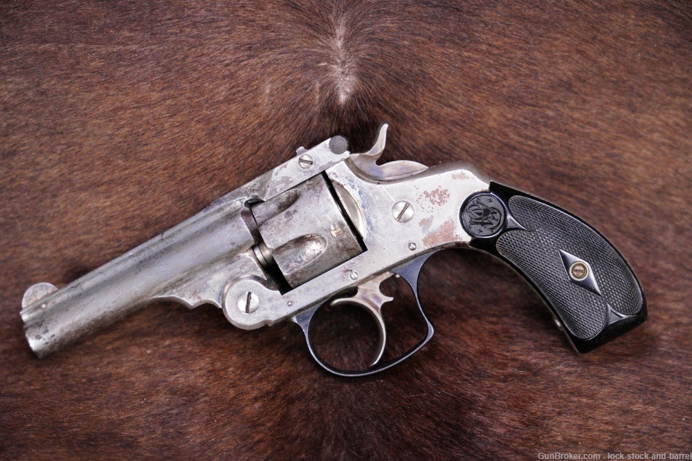 Smith & Wesson S&W 32 Double Action 3rd Model 3" Revolver 1882-1883 Antique-img-3