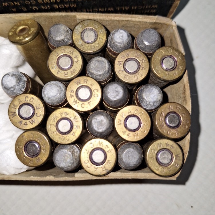 (24) rounds .44 Winchester Soft Point 200 GR. Non- Mercuric Staynless-img-6