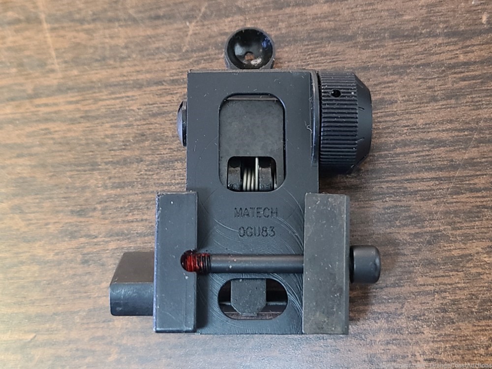 MaTech Mil Spec Back-Up Iron Sight B.U.I.S as Used on US Army M16A4 and M4-img-7