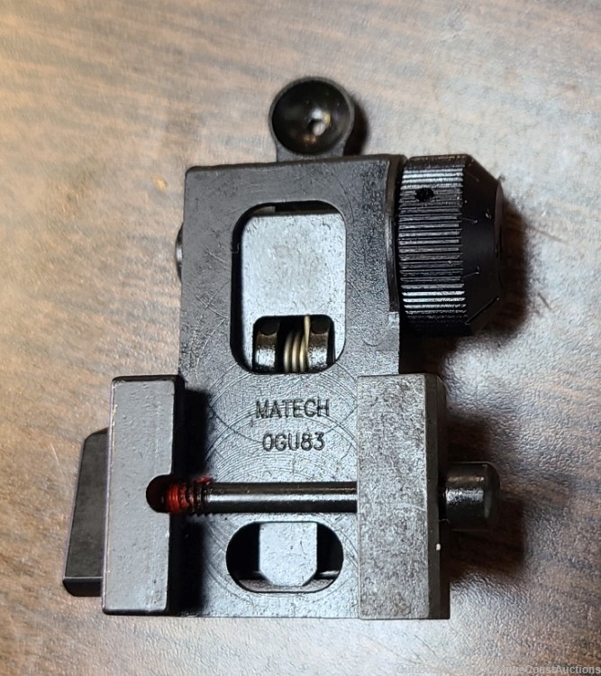 MaTech Mil Spec Back-Up Iron Sight B.U.I.S as Used on US Army M16A4 and M4-img-8