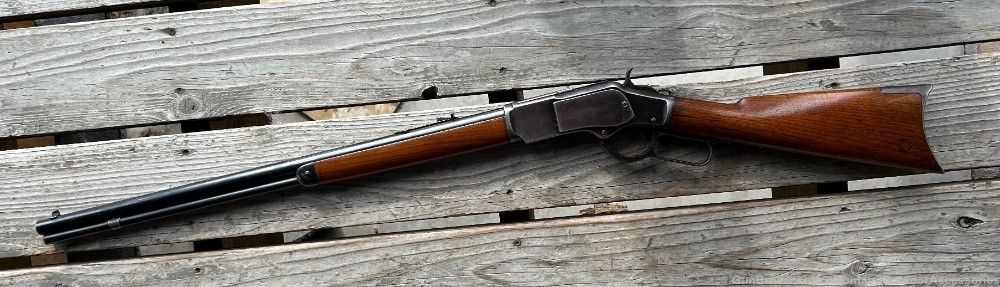 Winchester Model 1873 32-20 w.c.f. manufactured 1885-img-2