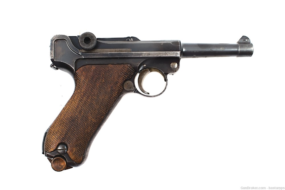 Post-WWI Commercial DWM  P08 Luger Pistol –SN: 912085 (C&R)-img-1