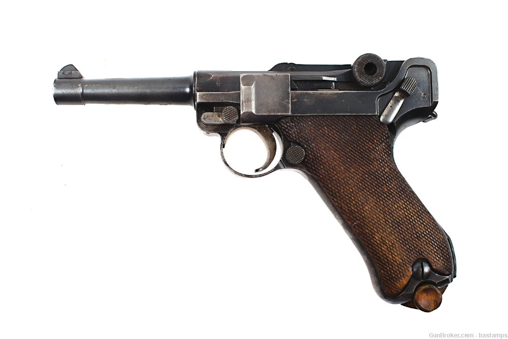 Post-WWI Commercial DWM  P08 Luger Pistol –SN: 912085 (C&R)-img-0