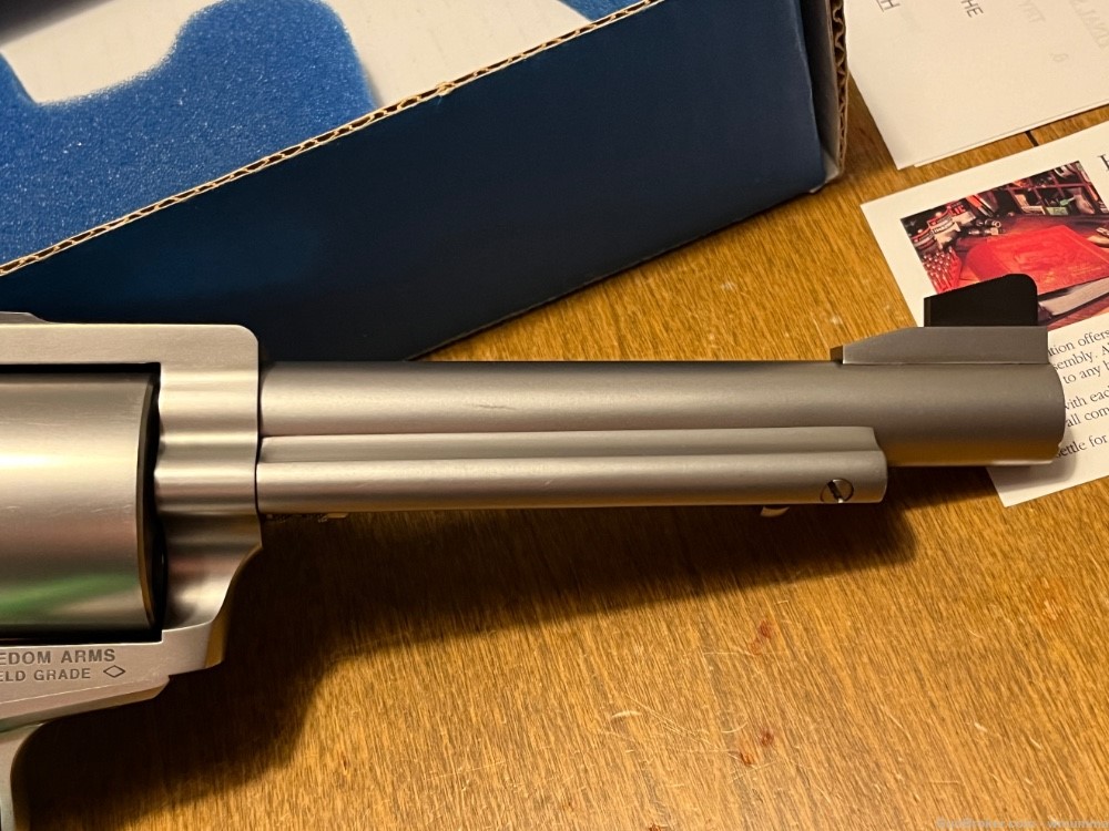 Freedom Arms 83 in 454 Casull 6" barrel as NEW IN BOX! (714)-img-9