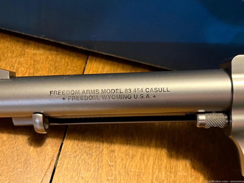 Freedom Arms 83 in 454 Casull 6" barrel as NEW IN BOX! (714)-img-5