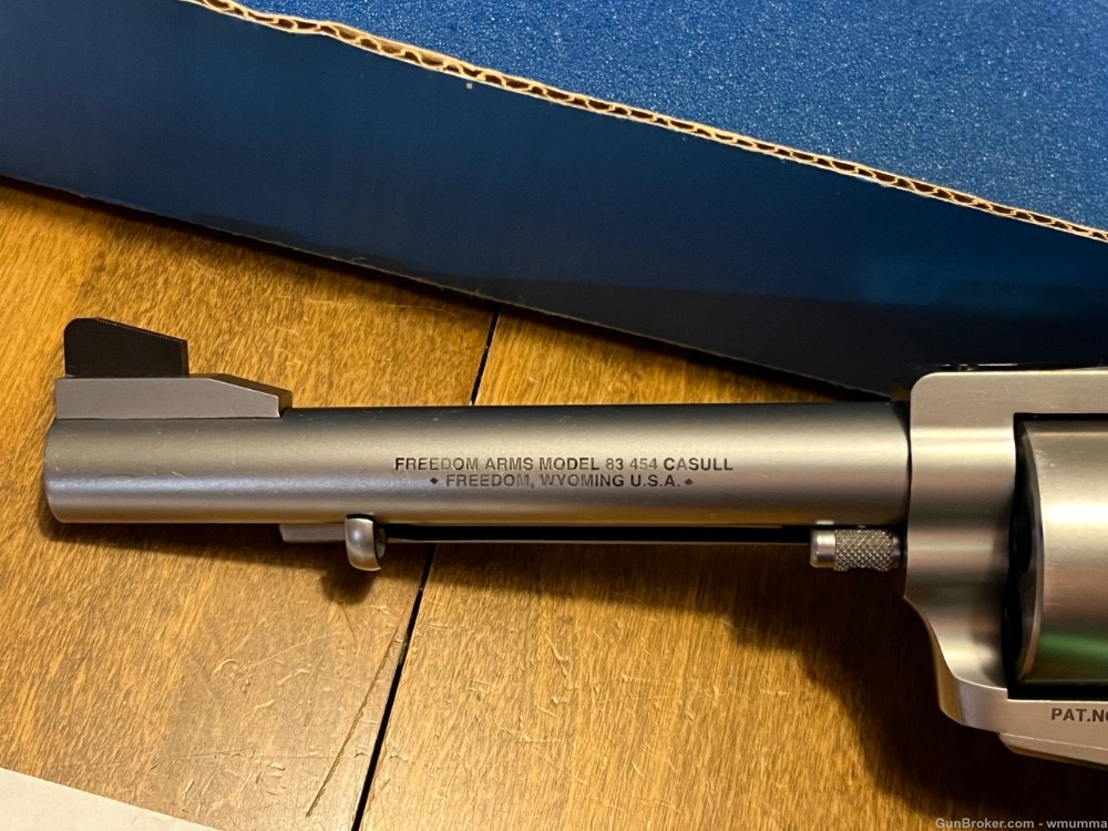 Freedom Arms 83 in 454 Casull 6" barrel as NEW IN BOX! (714)-img-4