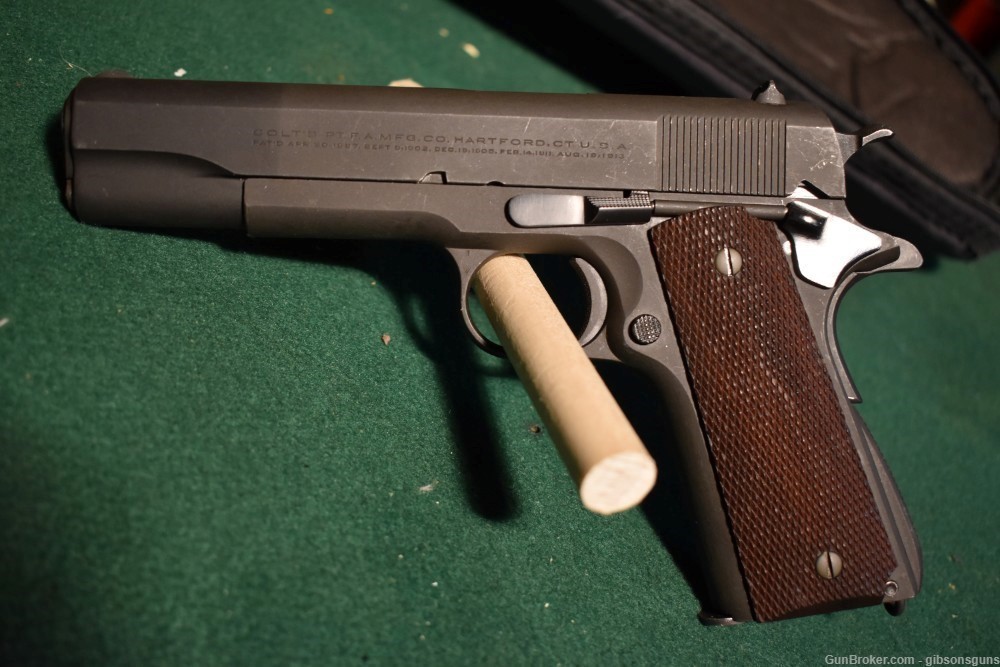 Rare Argentine Colt Government Model 1911 semi-auto pistol, .45 ACP-img-2