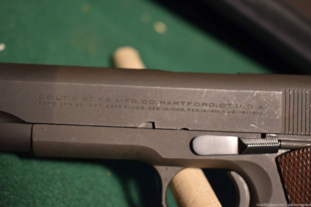 Rare Argentine Colt Government Model 1911 semi-auto pistol, .45 ACP-img-6
