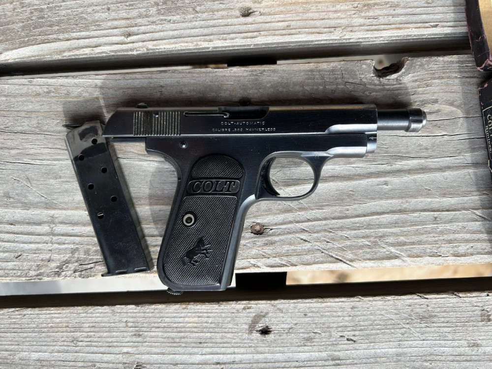 COLT Automatic Pistol 380 ACP 1908 manufactured 1920-img-3