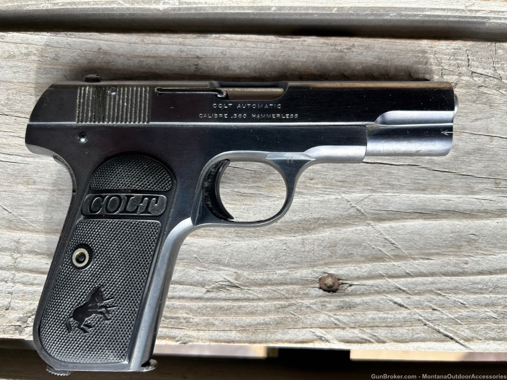 COLT Automatic Pistol 380 ACP 1908 manufactured 1920-img-1