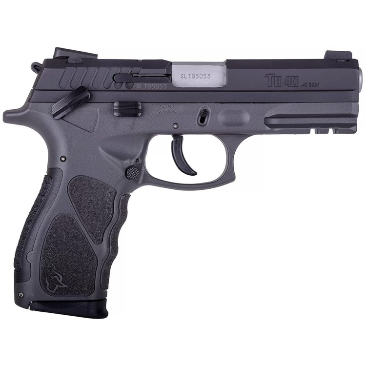 Taurus TH40 .40 S&W GR/Bk 4.25" BL Pistol w/(2)15rd Mags 1-TH40041G-img-0