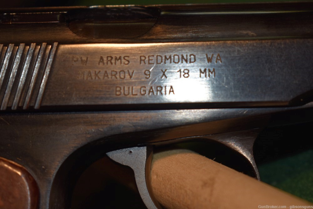Bulgarian Makarov semi-auto pistol, 9x18mm-img-6