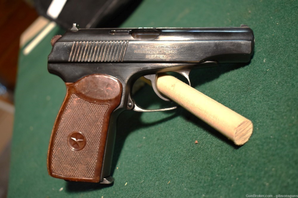 Bulgarian Makarov semi-auto pistol, 9x18mm-img-1