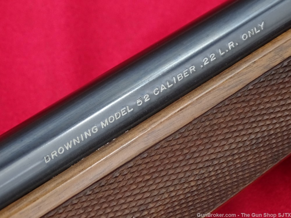 Browning Model 52 M52 Sporter 22 Bolt Action Rifle-img-5