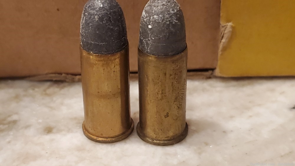 44 Russian full box Winchester Vintage post war lead 246 grain-img-1