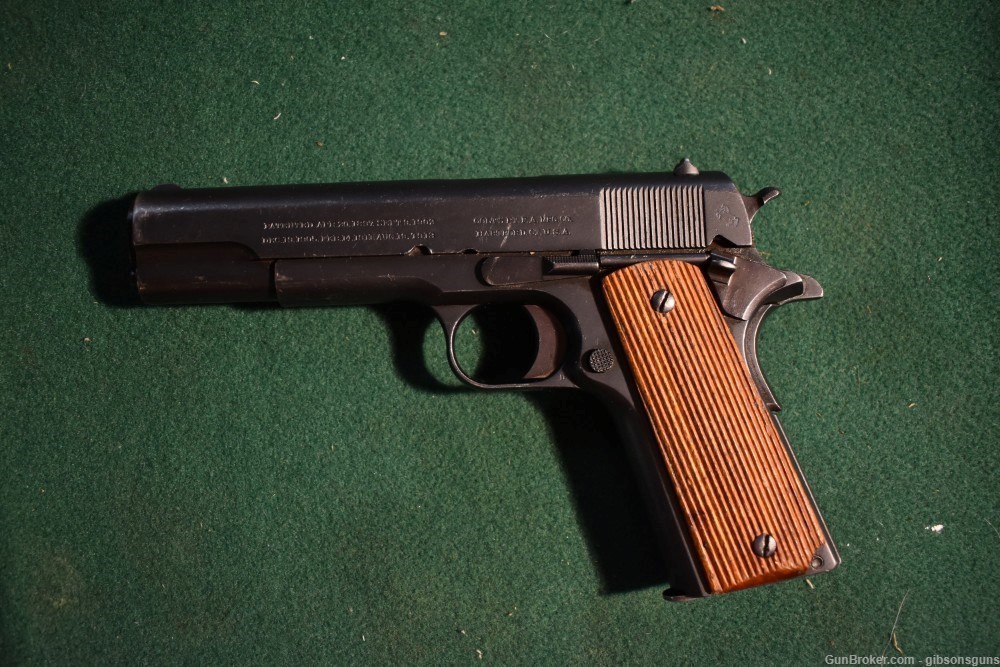 Rare Argentine Colt Government Model 1911 semi-auto pistol, .45 ACP-img-1