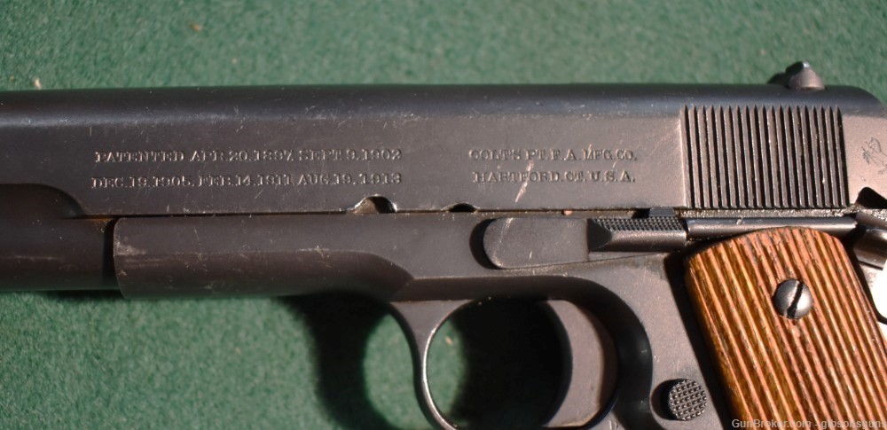Rare Argentine Colt Government Model 1911 semi-auto pistol, .45 ACP-img-2