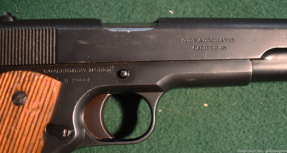 Rare Argentine Colt Government Model 1911 semi-auto pistol, .45 ACP-img-3