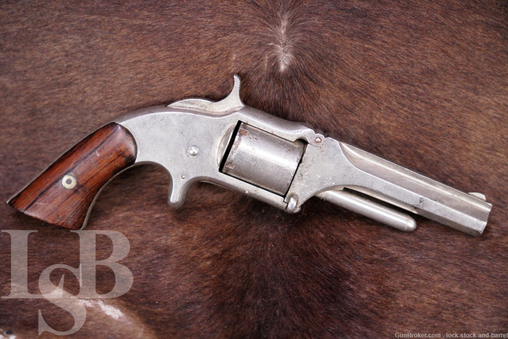 Smith & Wesson S&W Old Model One-and-a-Half 1 1/2 .32 RF Revolver Antique-img-0