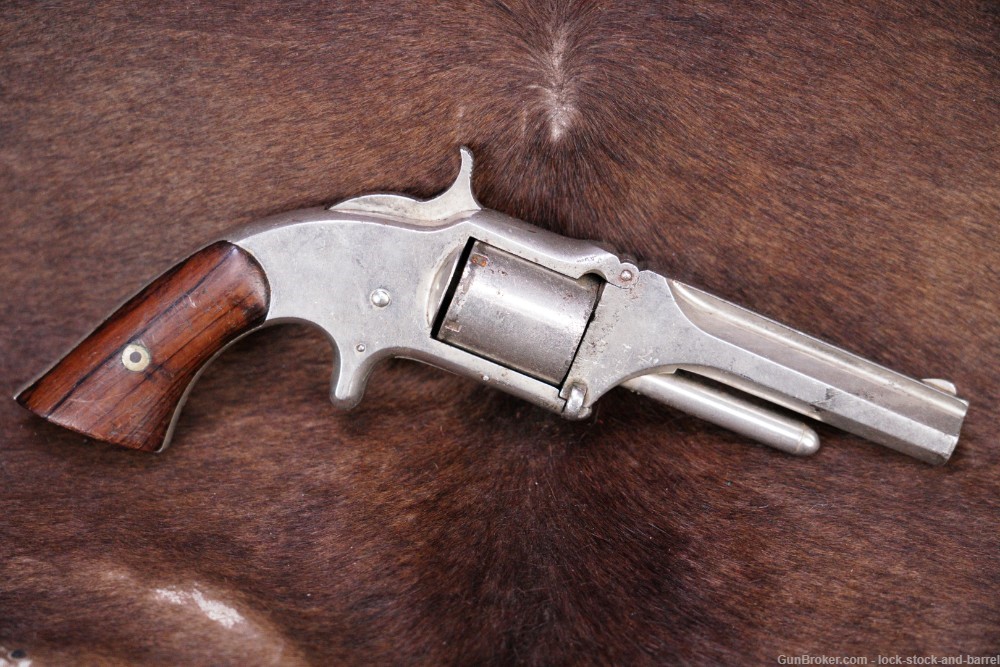 Smith & Wesson S&W Old Model One-and-a-Half 1 1/2 .32 RF Revolver Antique-img-2