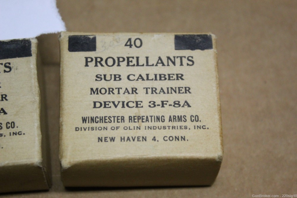 Subcaliber Mortar Trainer Device 3-F-8 Propellent Launching Blanks-img-2