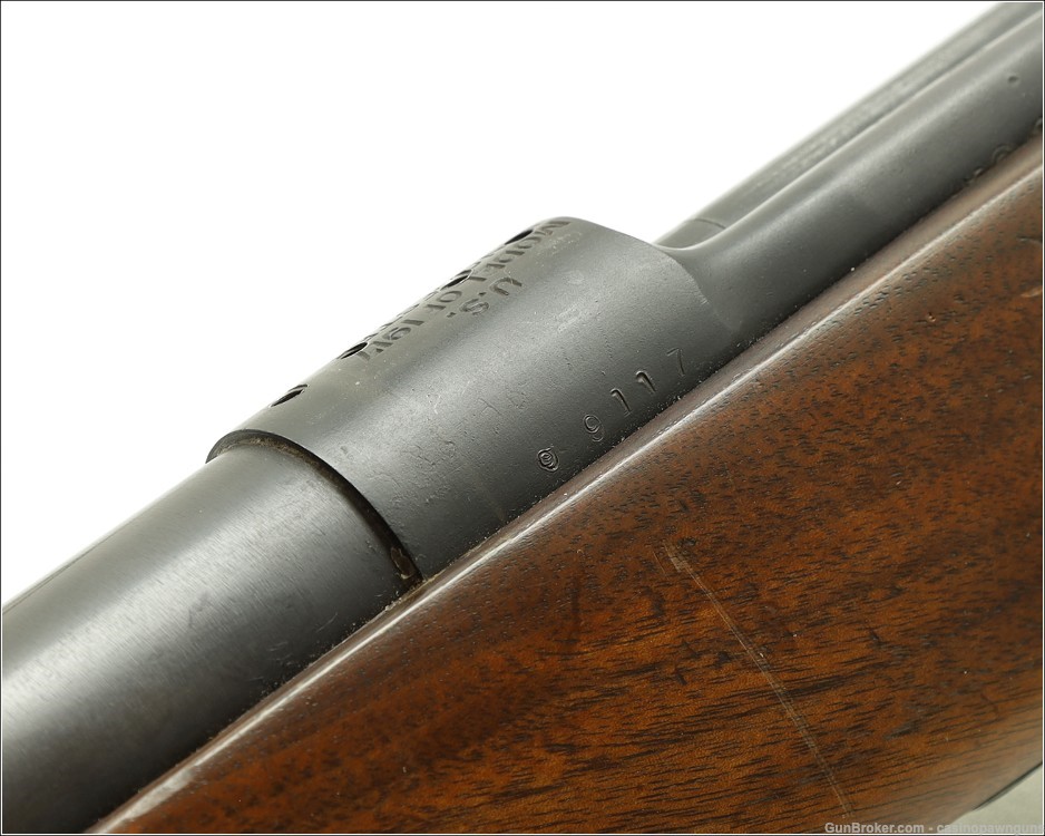 Vintage 1917 WINCHESTER U.S. Model 1917 30-06 Bolt Actn. Sporterized Rifle -img-14