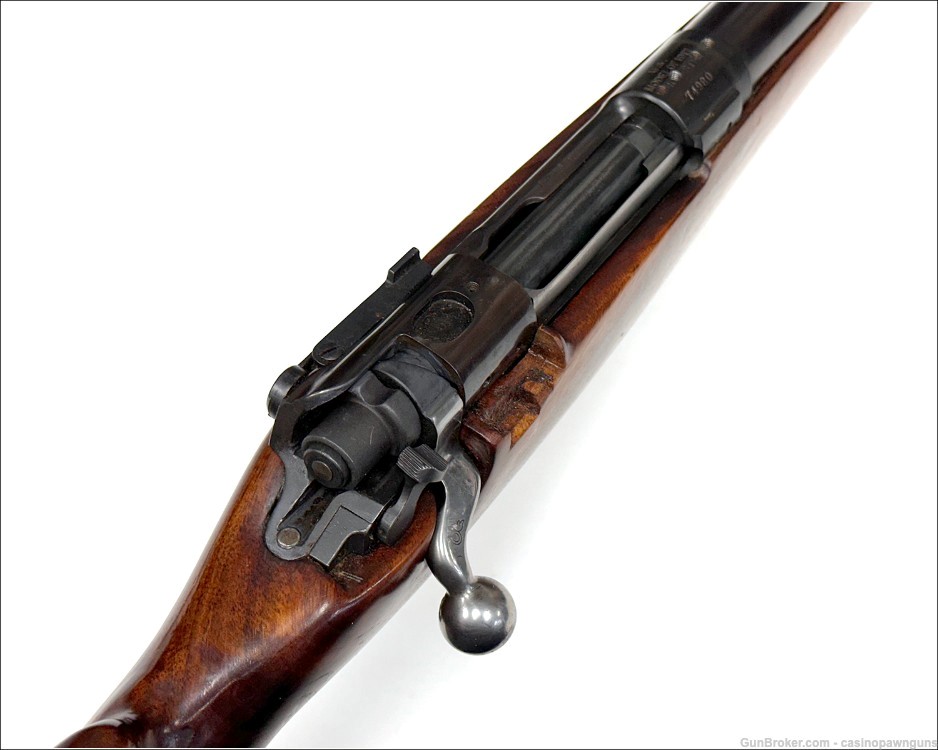 Vintage 1917 WINCHESTER U.S. Model 1917 30-06 Bolt Actn. Sporterized Rifle -img-4
