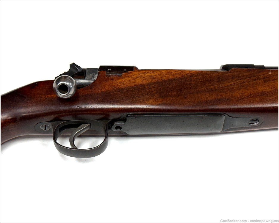 Vintage 1917 WINCHESTER U.S. Model 1917 30-06 Bolt Actn. Sporterized Rifle -img-3