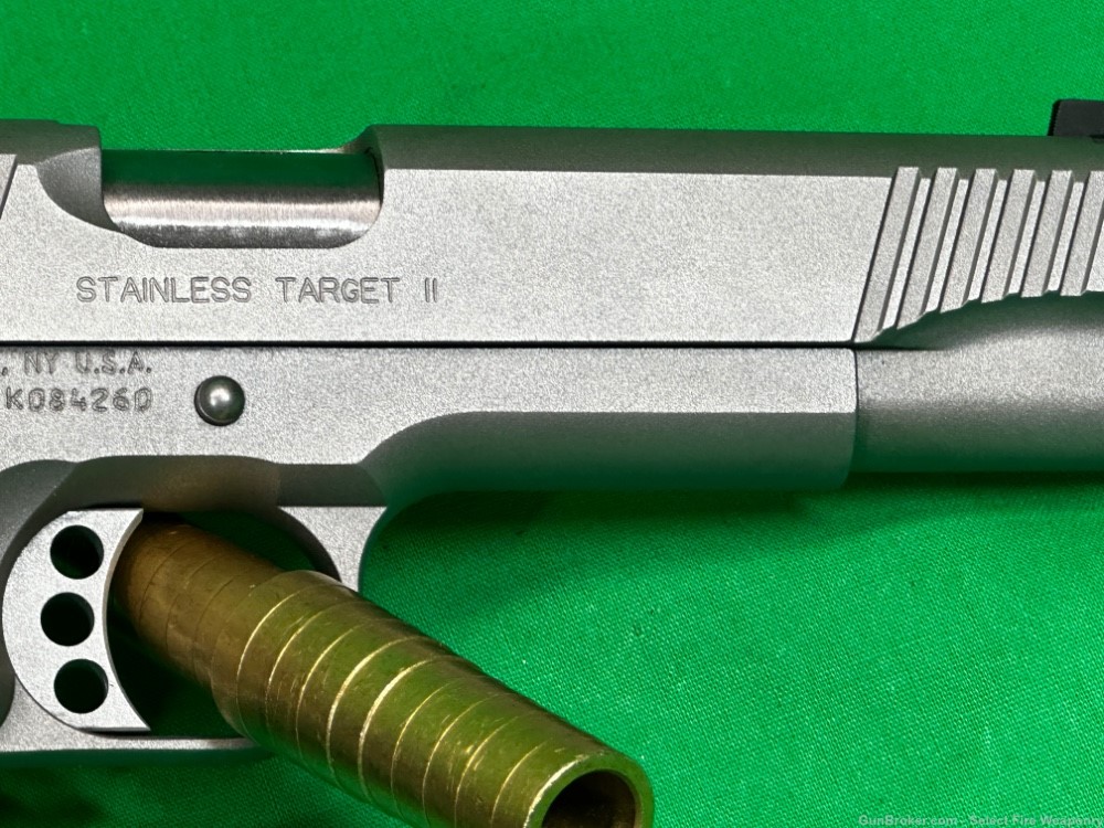 Kimber 1911 Stainless Target 2 II .45 acp 1911a1 LNIB -img-8