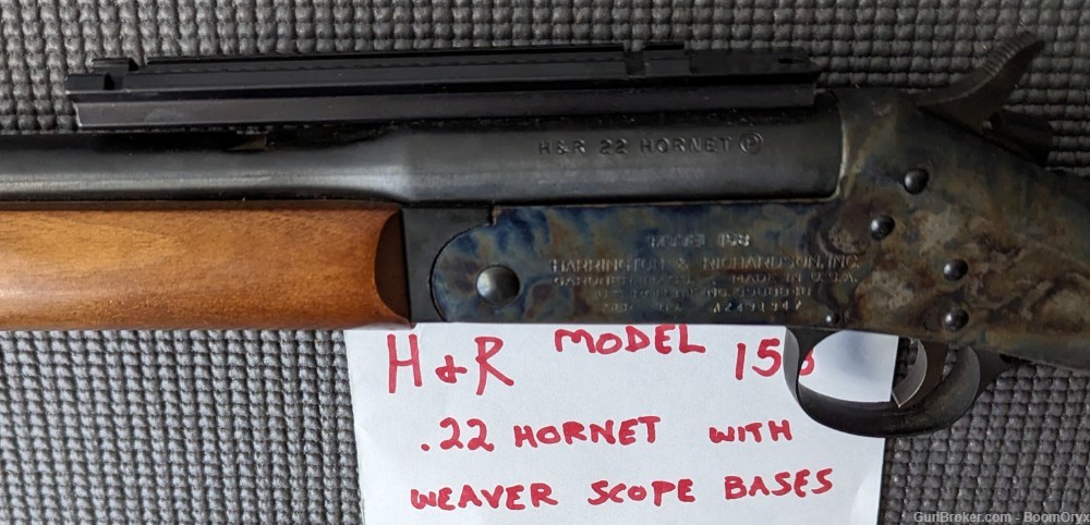 H&R topper rifle 22 hornet w scope-img-1