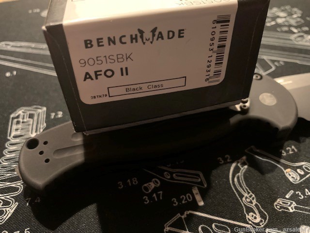 Benchmade AFO II 9051SBK New In Box -img-2