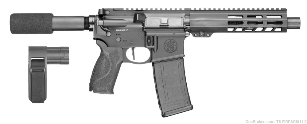 SMITH AND WESSON M&P15 PISTOL 223 REM | 5.56 NATO-img-0