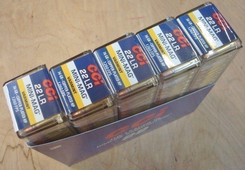 500 CCI Mini Mag HP .22 LR 22 High Velocity Copper Plated Hollow Point 0031-img-0