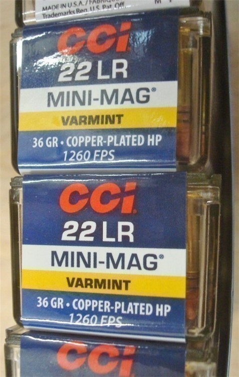 500 CCI Mini Mag HP .22 LR 22 High Velocity Copper Plated Hollow Point 0031-img-4