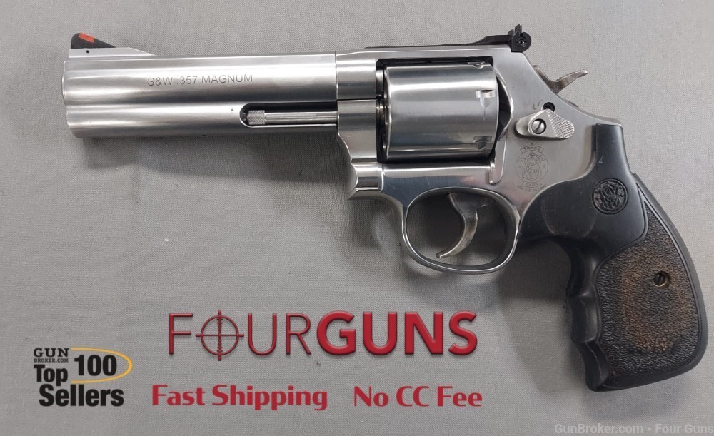 Smith & Wesson 686 Plus 357 Magnum 5" Revolver 7-rds 150854-img-0