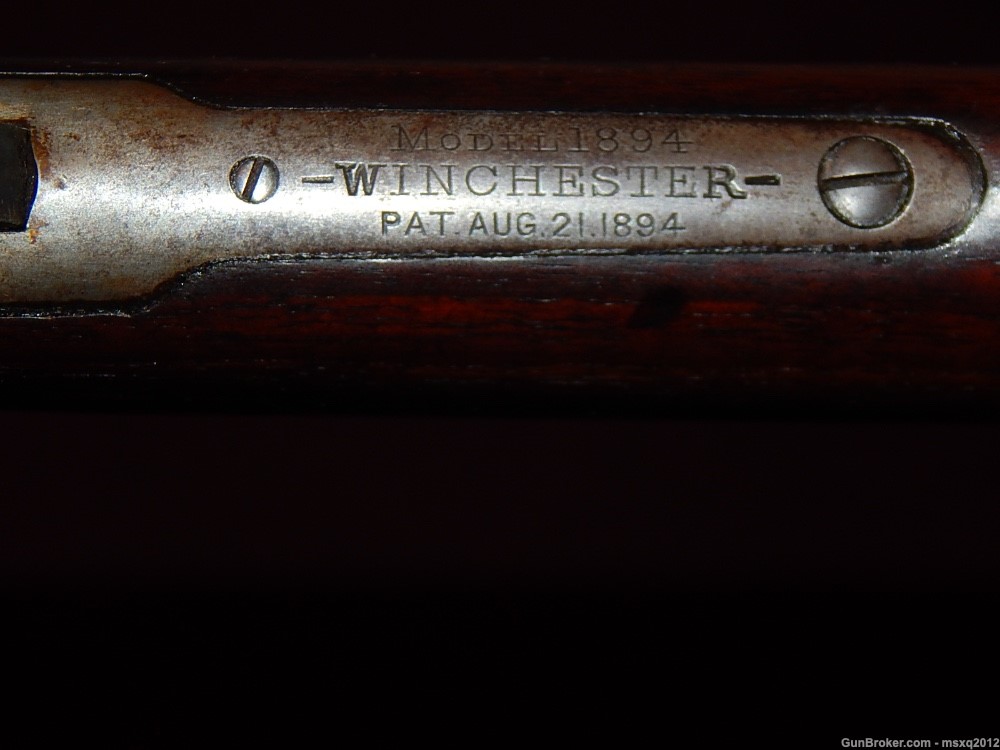 Winchester Model 1894 SRC Saddle Ring Carbine rifle Mfg. 1899 Cowboy action-img-3