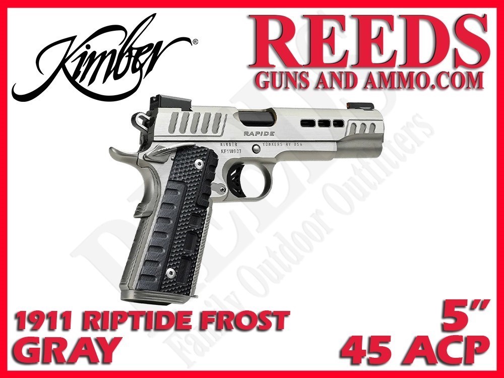 Kimber 1911 Rapide Frost 45 ACP 5in 1-8Rd Mags 3000427-img-0