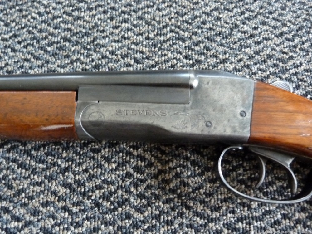 Rare Collector Stevens / Savage Model 330 410 SxS Shotgun - Nice!-img-8