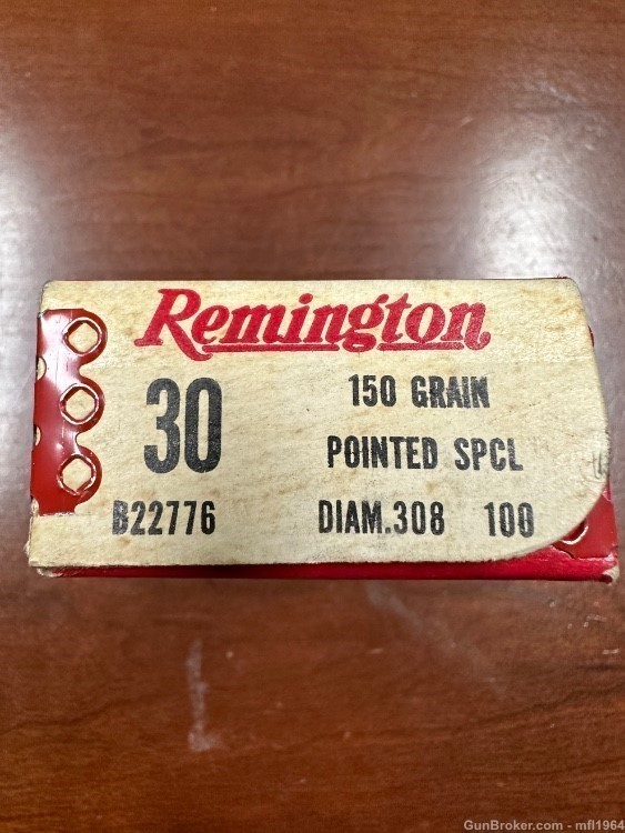 Collectible Remington 30 cal 150gr pointed SPCL-img-0