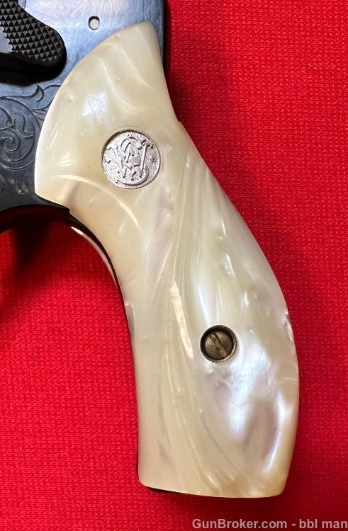 S&W 38 Special Model 642 - 2 Classic Women of the NRA ENGRAVED Revolver-img-2