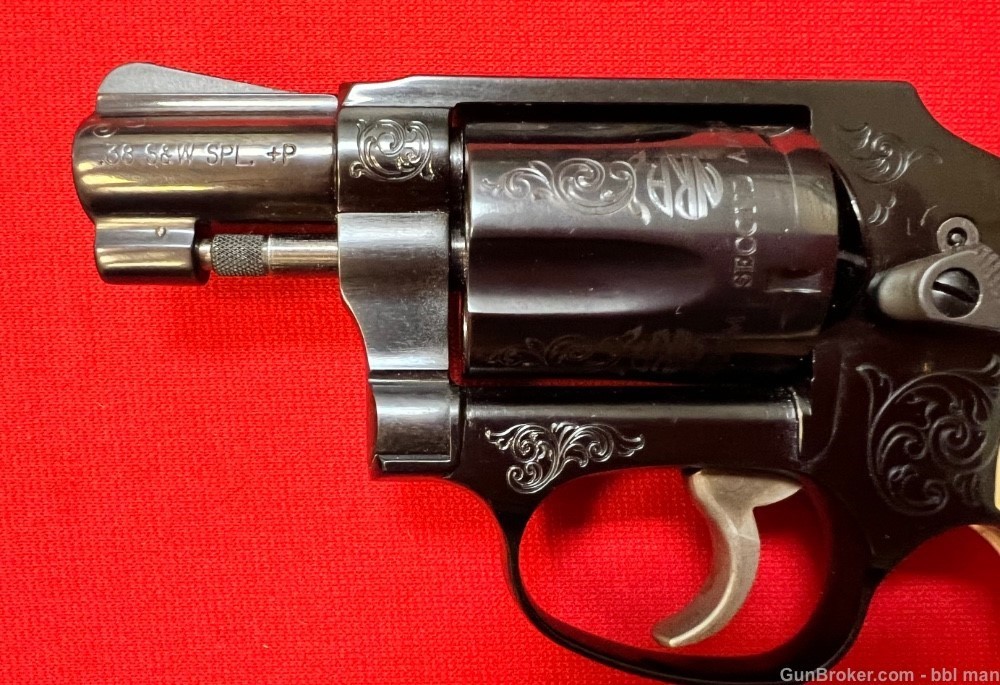 S&W 38 Special Model 642 - 2 Classic Women of the NRA ENGRAVED Revolver-img-4