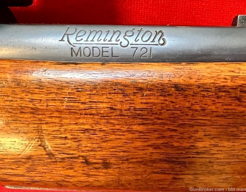 Early Remington 30-06 Model 721 Rifle with Scope Made in 1947-img-8