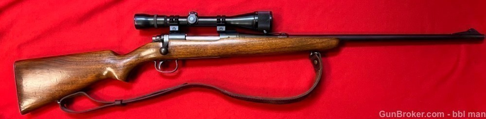 Early Remington 30-06 Model 721 Rifle with Scope Made in 1947-img-0