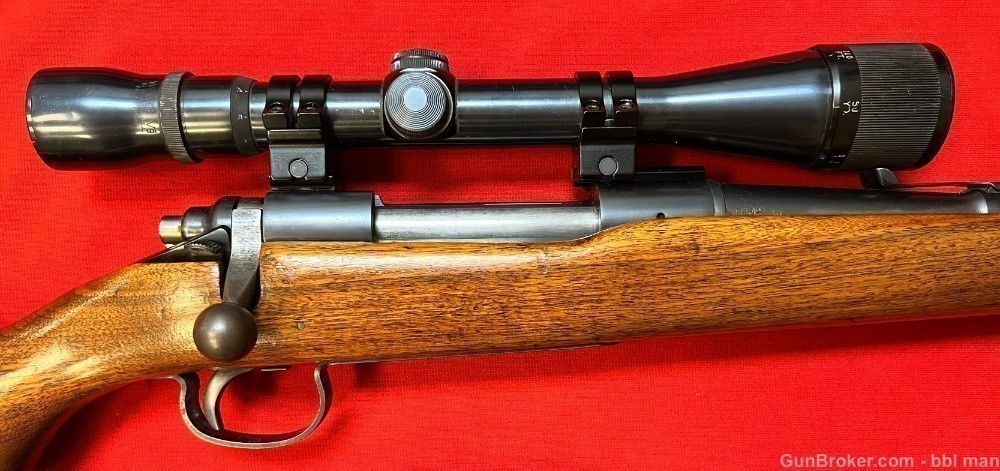 Early Remington 30-06 Model 721 Rifle with Scope Made in 1947-img-2