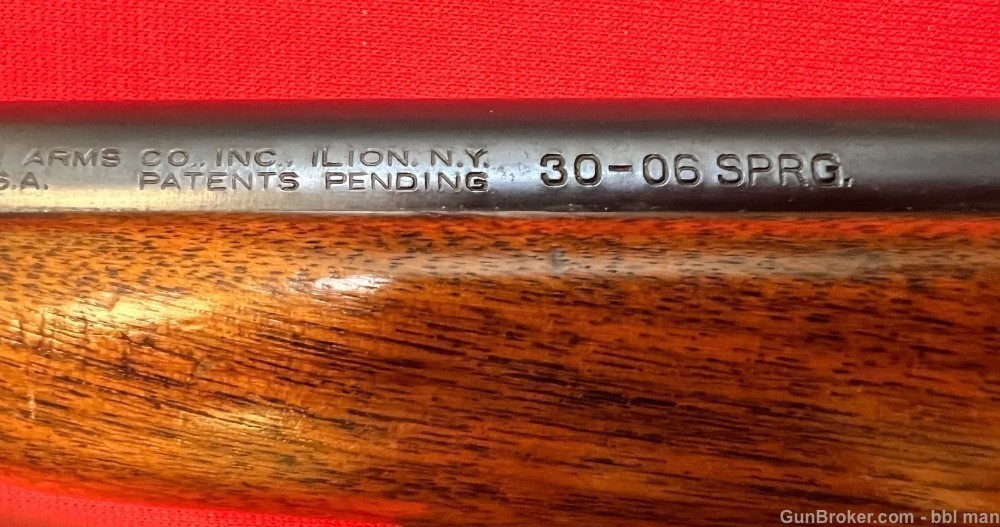 Early Remington 30-06 Model 721 Rifle with Scope Made in 1947-img-9