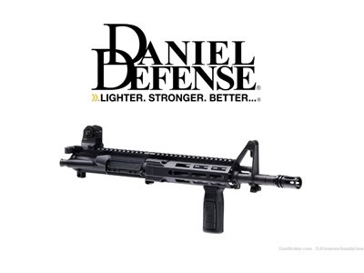 Daniel Defense 5.56 NATO 11.5” CHF Complete Upper Receiver w/ FSB & QD MLOK