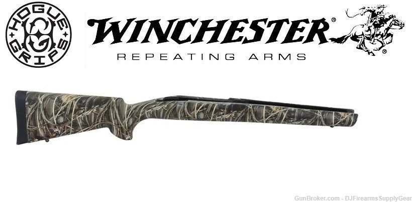 Factory Winchester Model 70 WSM MAX 4 REALTREE CAMO Bedded Stock-img-0