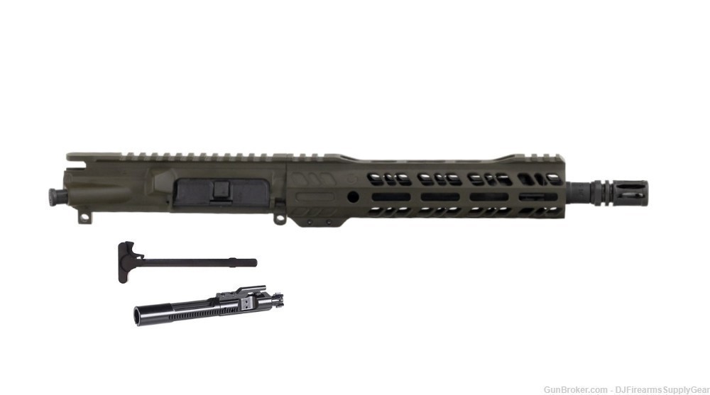 AR-15 300 Blackout 10.5" MAGPUL OD Green Cerakote Complete Upper Receiver-img-0
