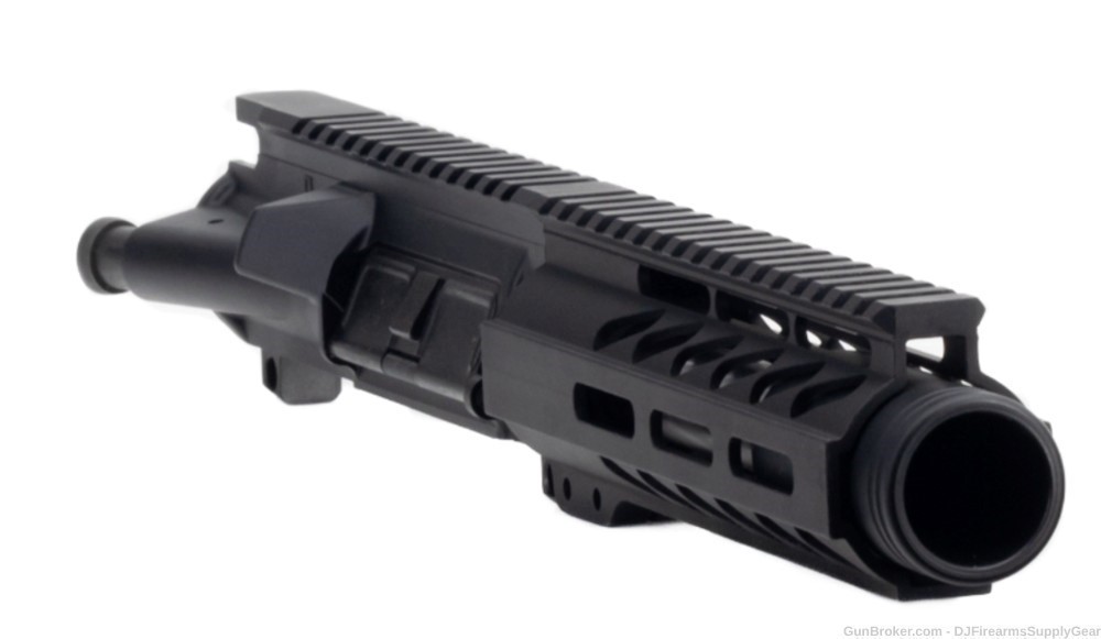 AR-15 9MM UPPER RECEIVER 416r Stainless Barrel & FLASH CAN -img-0