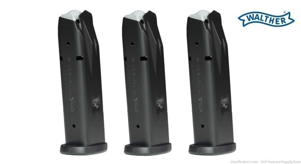 Factory WALTHER PPQ M2 45ACP 10rd MAGAZINE 3 PACK-img-0